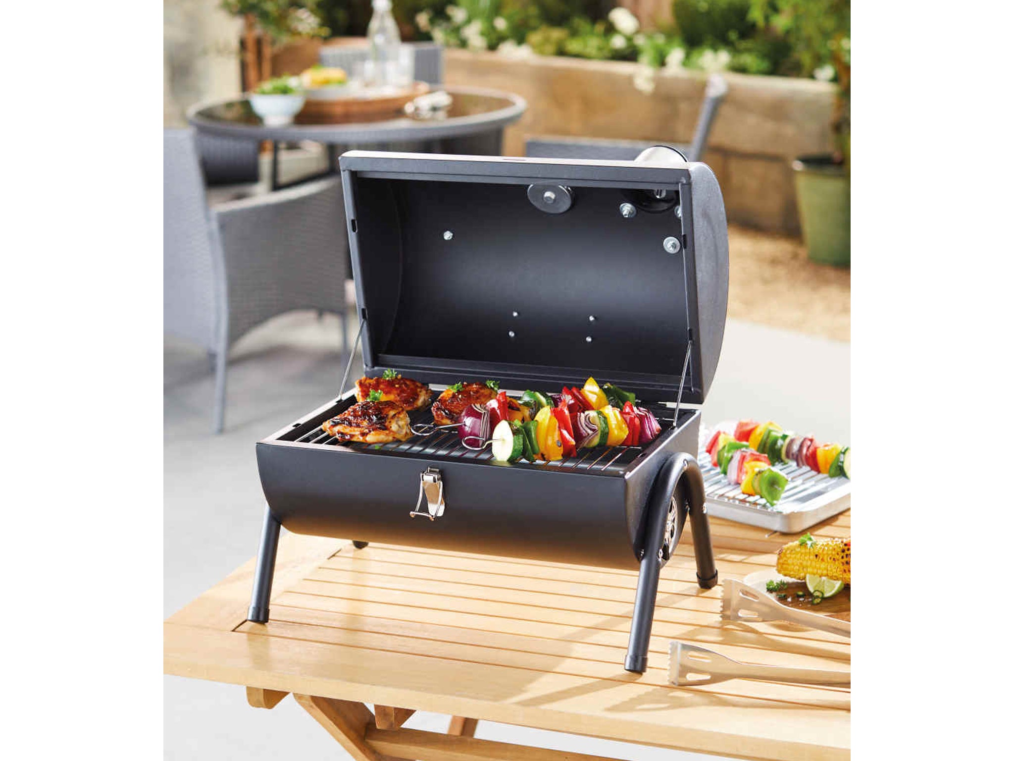 Aldi s portable smoker grill BBQ costs just 24.99 The Independent